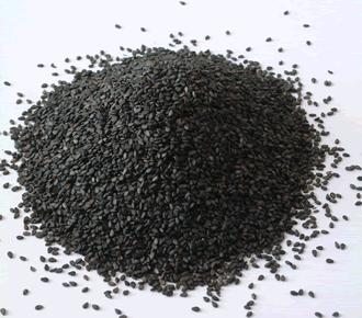 Hei Zhi Ma (黑芝麻) - Semen Sesami Nigrum - TCM herb specimen